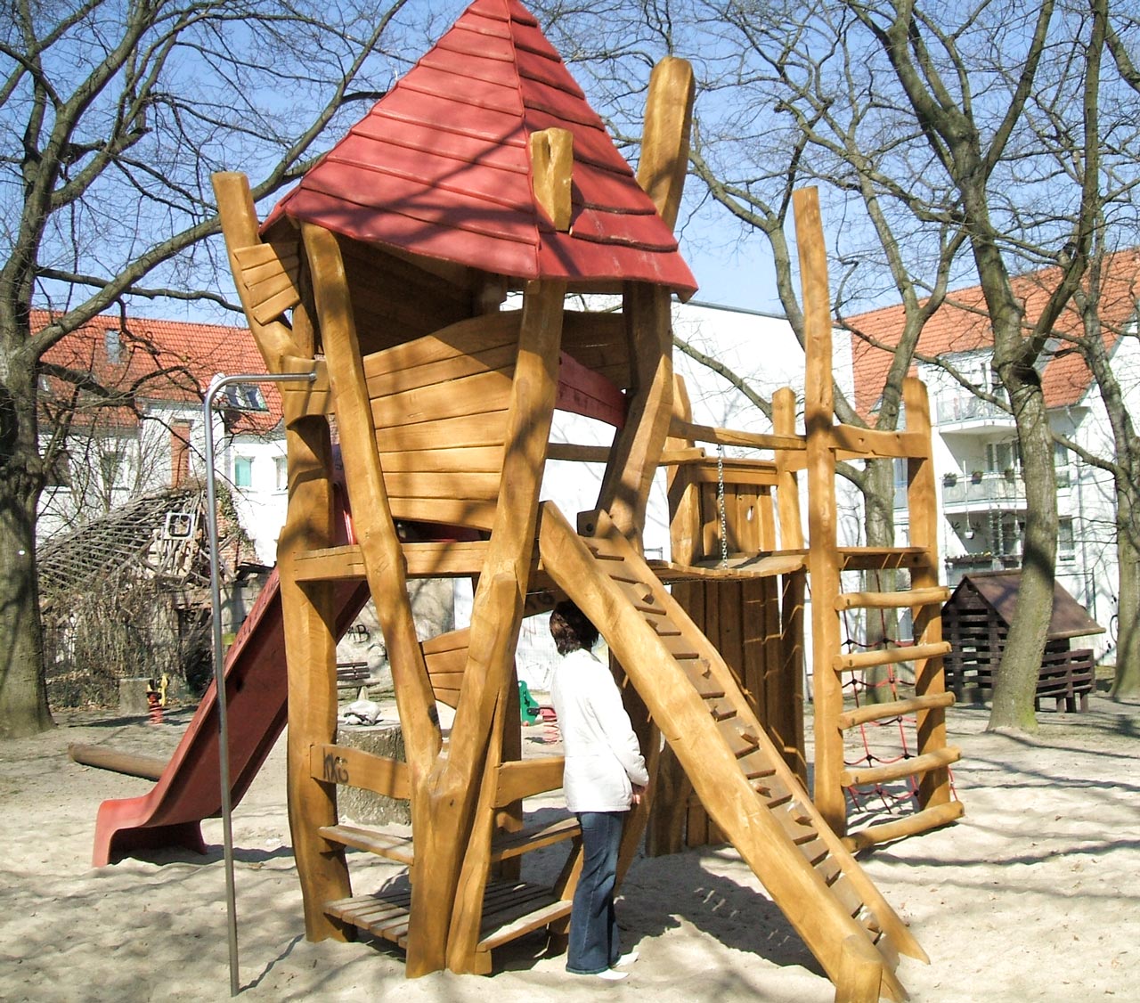 A 45 Spielplatz aus Holz